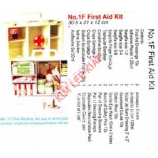 First Aid Kit ,( No.1F)For Work Place H30.5 X H21 X B12