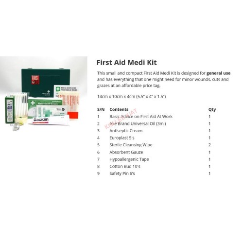 First Aid Product