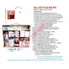 First Aid Kit (NO 61F)For Work Place L46.3 X H39.3 X B12.7CM