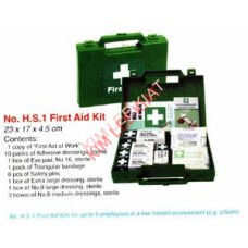 First Aid Kit ( N0 HS1)For Health & Safety L23 XH17 XB4.5CM
