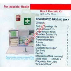 FIRST AID KIT (FOR INDUSTRIAL HEALTH ) BOX A 