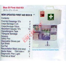 FIRST AID KIT (FOR INDUSTRIAL HEALTH) BOX B 