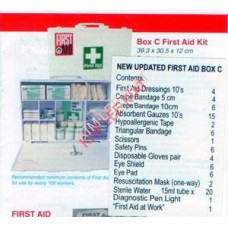 FIRST AID KIT(FOR INDUSTRIAL HEALTH) BOX C 