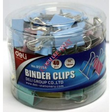 Colour Binder Clip (19mm) 40's  #8555