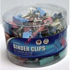 Colour Binder Clip (25mm) 48's #8554