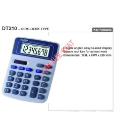 Aurora Semi Desk Type Calculator DT-210 (8 Digit)