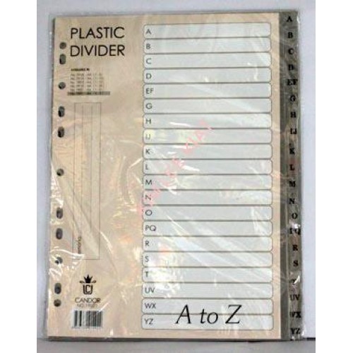 Grey Plastic Divider