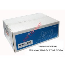 B5 Envelope ( White ) -7'x 10' (P&S) 500's/Box