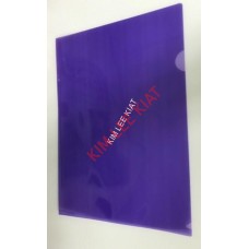 A4 L-Shape Folder, Purple (E-310)