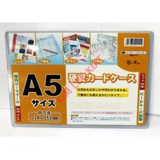 A5 Plastic Hard Cardcase 1's