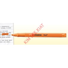 Highlighter, Stabilo Flash Pen (Orange) (#555/54)