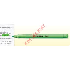 Highlighter, Stabilo Flash Pen (Green) (#555/33)