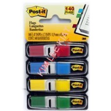 3M Small Flags 1/2''x1.7'' (683-4)