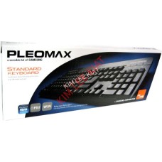 PLEOMAX KEYBOARD PS2 (BLACK) (SAM KB 700P-BK)