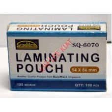 Laminating Pouch-125 Micron (54x86mm) - (SQ6070)