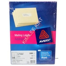 Avery Addressing Labels (L7162) (99.1x34.0) 16 Label