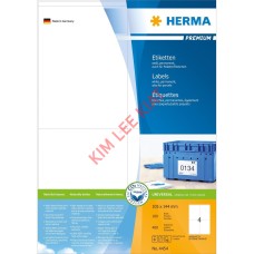 Herma Labels #4454 (105x144mm) 4Label
