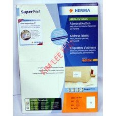 Herma Labels 105MMX148MM(4676) 4Labelx100's