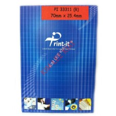 PRINT-IT Label (33 Label) 70x25.4mm (#PI33311) 100'S
