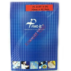PRINT-IT Label (#Pi 2137-3)70x42.4mm (21Label)100'S