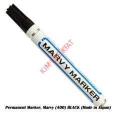 MARVY-400 Permanent Marker (Black) (Made In Japan)