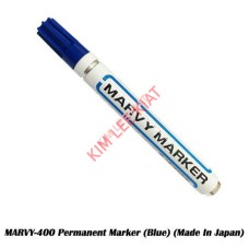 MARVY-400 Permanent Marker (Blue) (Made In Japan)