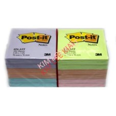 Promotion 3M Post It Note 3x3 AST 12s (654) 