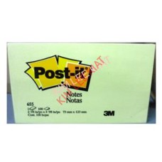 3M Post It Note 3x5 Yellow (#655Y)