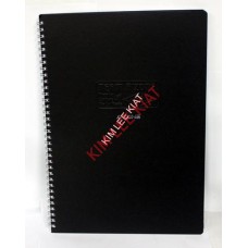 AZONE Team A5 Note Ring  Book (Black)