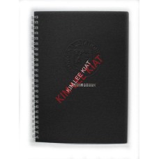AZONE Design Uno A4 Note Ring  Book (Black)