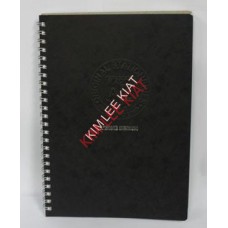 AZONE Design Uno A5 Note Ring  Book (Black)