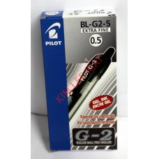 Pilot 0.5 G2 Gel Ink Ball Pen (Black) 12pcs - BLG25