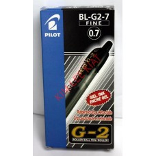 Pilot 0.7 G2 Gel Ink Ball Pen (Black) 12pcs   - BLG27