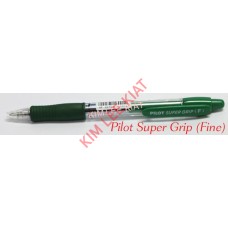 Pilot 0.7 Super Grip Ball Pen (Green) Fine 1pcs-BPGP-10R-F