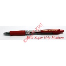 Pilot 1.0 Super Grip Ball Pen (Red) Medium 1pcs- BPGP-10R-M
