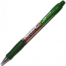 Pilot 1.0 Super Grip Ball Pen (Green) Medium 1pcs- BPGP-10R-M