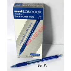 Uni Laknock Ball Point Pen SN-100(MEDIUM) - BLUE