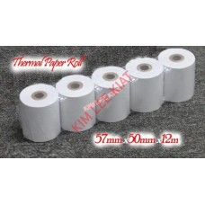 Thermal Paper Roll 57x50x12m  100rolls / CTN