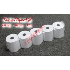 Thermal Paper Roll 80x76x12m 50rolls / CTN