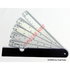 Uchida Fan Scale Ruler ''6''