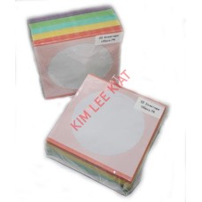 PAPER CD Sleeves 100's (Colour )