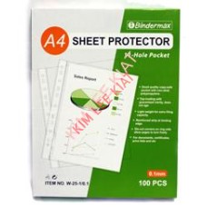 Suremark A4 Sheet Protector  100's 0.1mm (W25)