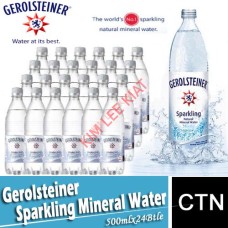 Sparkling Mineral Water- GEROLSTEINER (500ml x 24's)(Germany)
