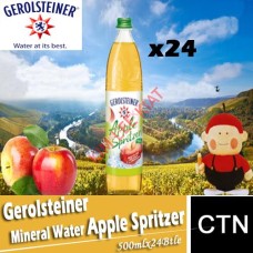 Sparkling Fruit Drink , APPLE Spritzer GEROLSTEINER 500ml x 24 's