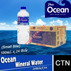 Mineral Water,OCEAN 500ml x 24's