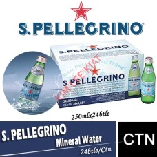 Mineral Water, S. PELLEGRINO 250ml x24's
