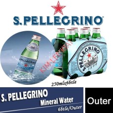 Mineral Water, S. PELLEGRINO 250ml x 6Bottles