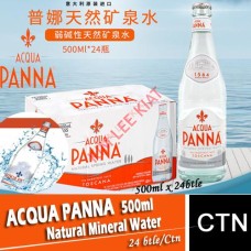 Acqua Panna  Mineral Water 24's x 500ml (Glass Bottle)