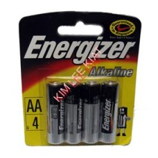 Battery, ENERGIZER  'AA' 4's