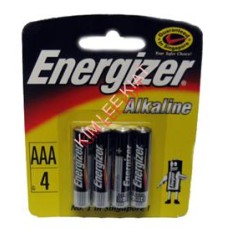 Battery, ENERGIZER ''AAA'' 4's